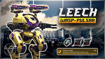 [WR] 🔥 Nebulous Leech With Stellar Wasp & Pulsar – Gameplay | War Robots