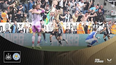 Newcastle United 2 Leicester City 1 | Premier League Highlights | Bruno Guimarães at the double!