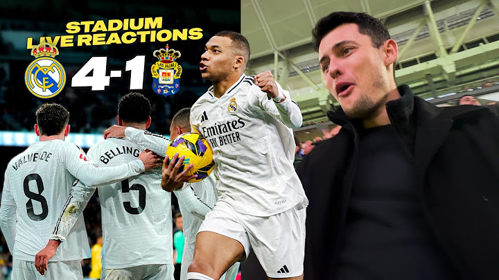 🔥MADRID CLIMB TO THE TOP: REAL MADRID 4-1 LAS PALMAS BERNABÉU LIVE CROWD REACTIONS