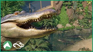 Building an Indoor AMERICAN ALLIGATOR Habitat in the Reptile House! | Elm Hill City Zoo | Planet Zoo