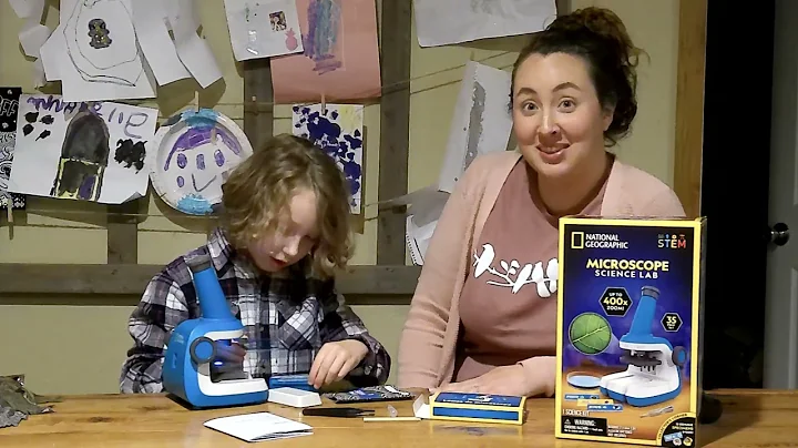 Kids Toy Review---National Geographic Microscope!