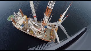 Wikinger Offshore Wind Farm Installation - Full Length