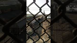 10/23/2025: UP 8428, 7344, 7490 and 8868 and 7060 pull an Stack Train in East Colton Heights, CA