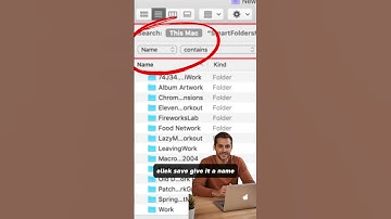 How to Create a "Smart Folder" | How to Create a "Smart Folder"