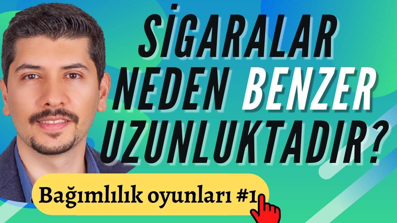 SİGARALAR NEDEN BENZER UZUNLUKTADIR? | Sigarayı bırakmak | Sigara bağımlılığı | Bağımlılık oyunları