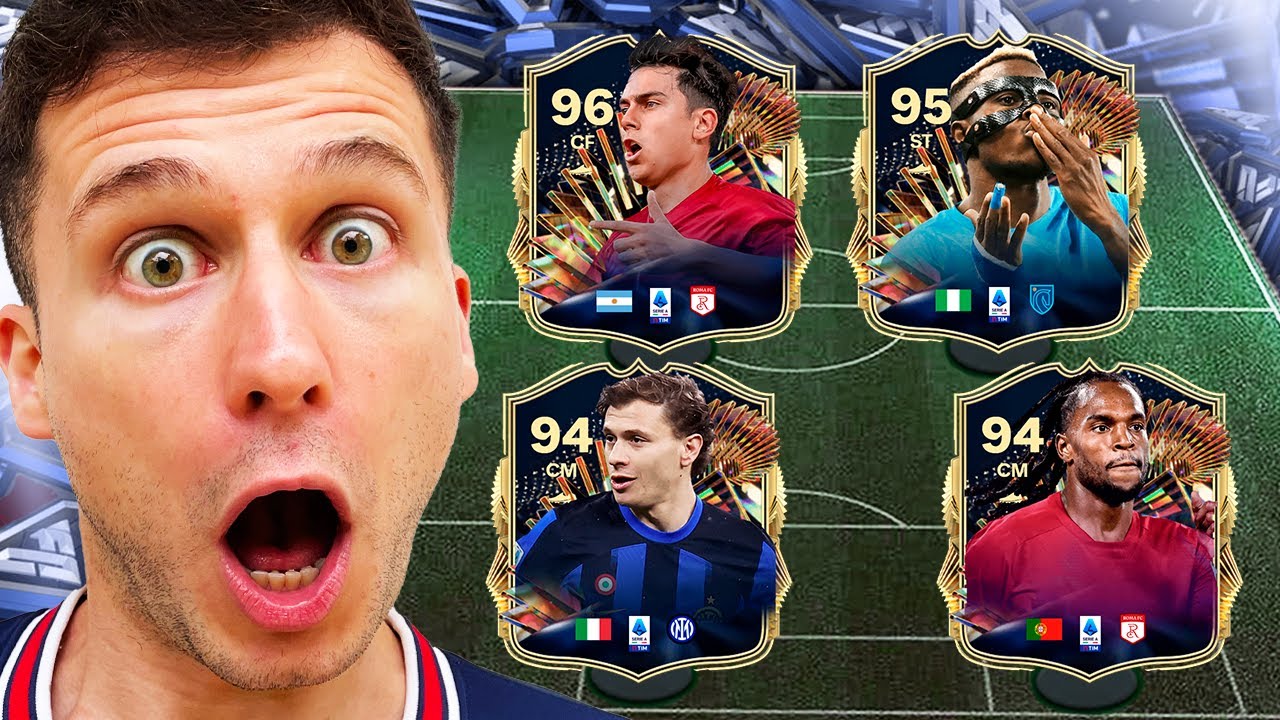 WL COM UM TIME FULL TOTS DA SERIE A!! QUASE PEGUEI 20-0 🔥🔥 EA FC 24 ULTIMATE TEAM