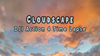 Cloudscape Time Lapse Using DJI Action 4 (A Picture Every 5 Seconds)
