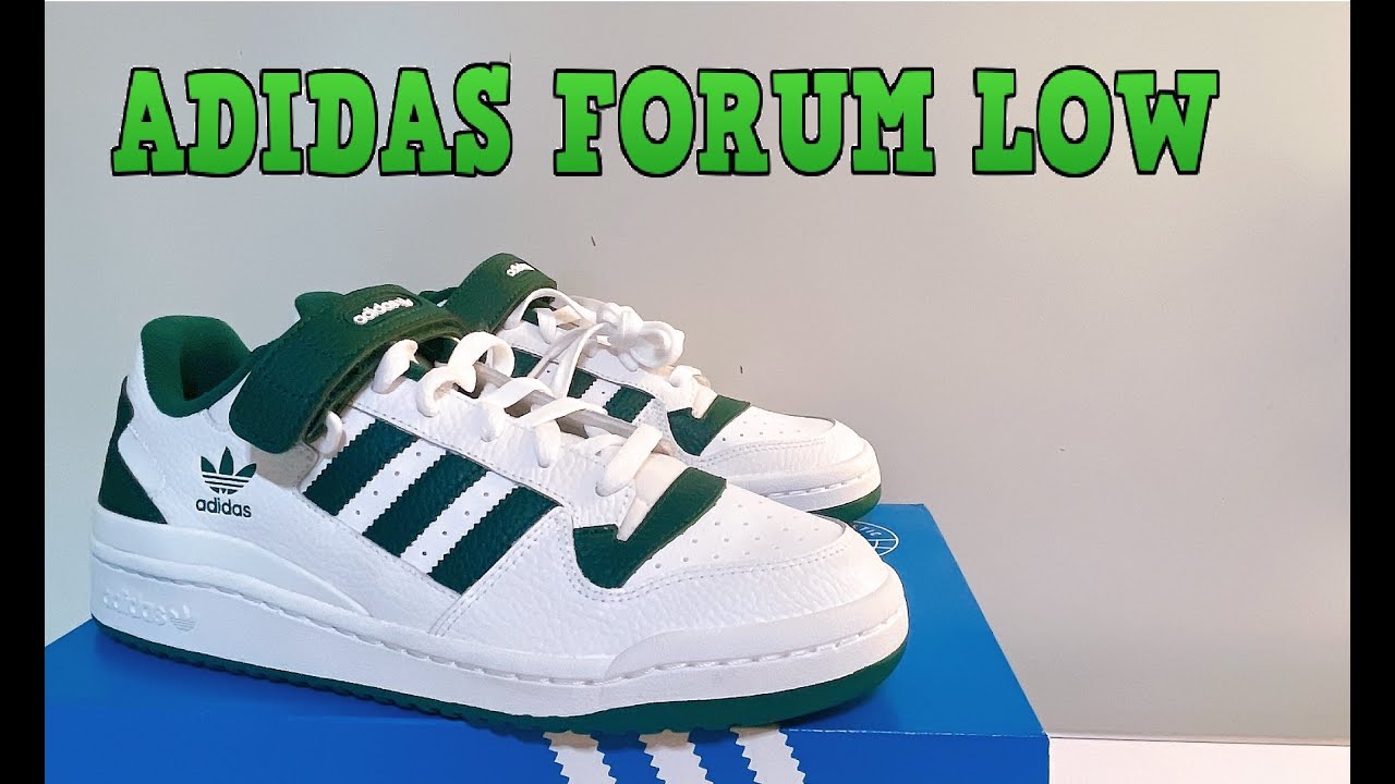 Adidas Forum Low verdes | Adidas Forum Low green - YouTube
