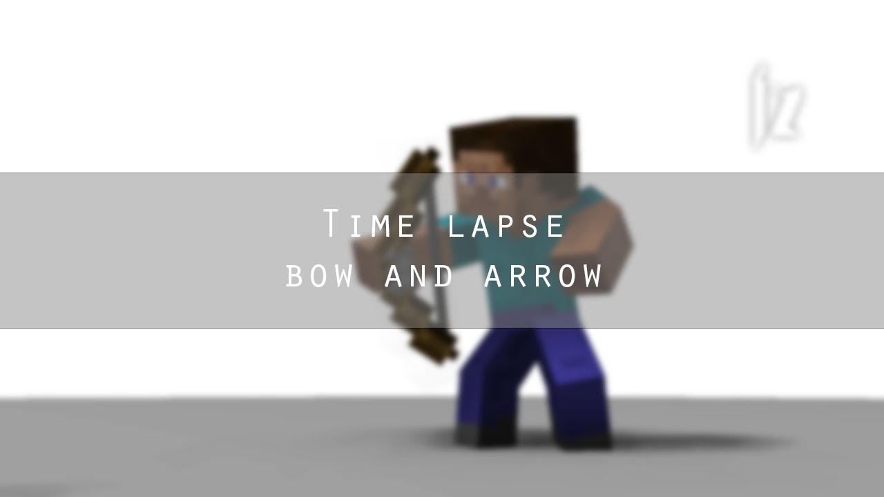 Bow And Arrow | Mine Imator Time Lapse - YouTube