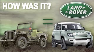 How did Land Rover copy Willys? Company History.