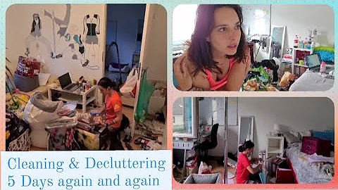 Extreme Satisfying Cleaning & Decluttering Timelap...
