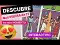 ✨❤️💋Todo lo que PIENSA y SIENTE por TI a DÍA de HOY💔✨❤️TAROT INTERACTIVO