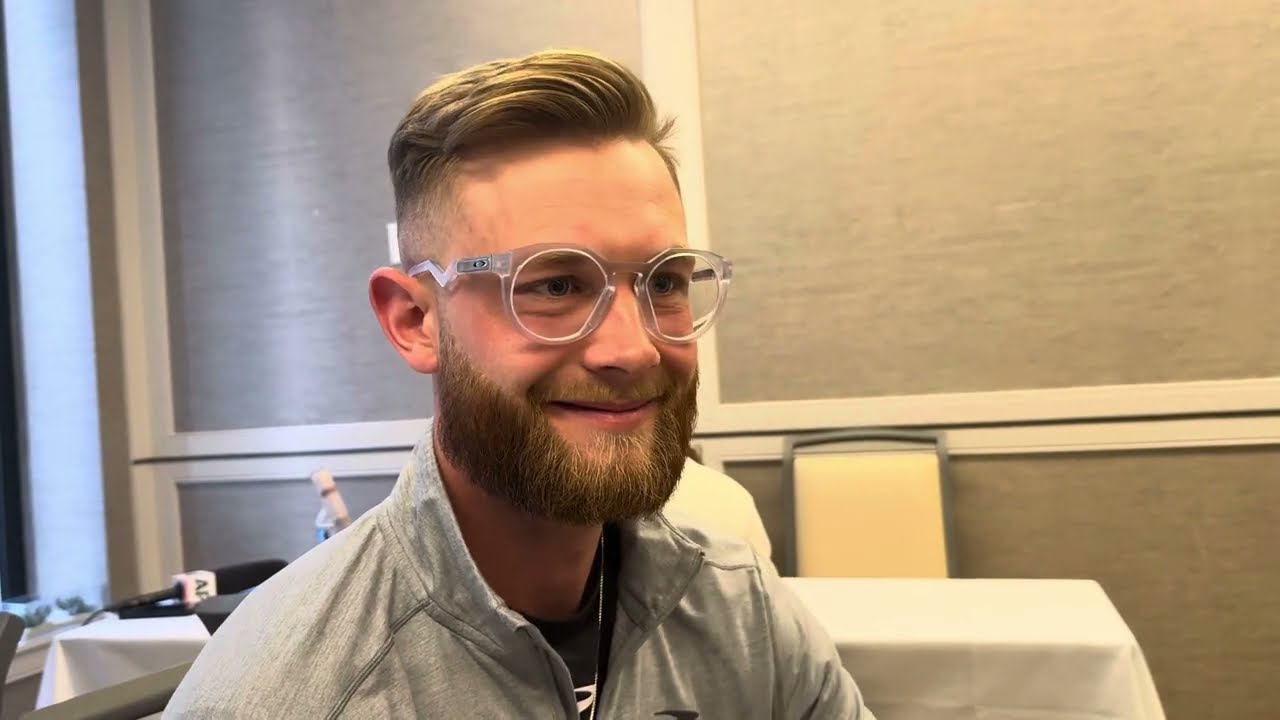 World champion Josh Kerr before 2 mile world record attempt at Millrose Games