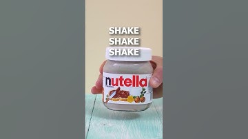 Nutella milk shake hack #shorts