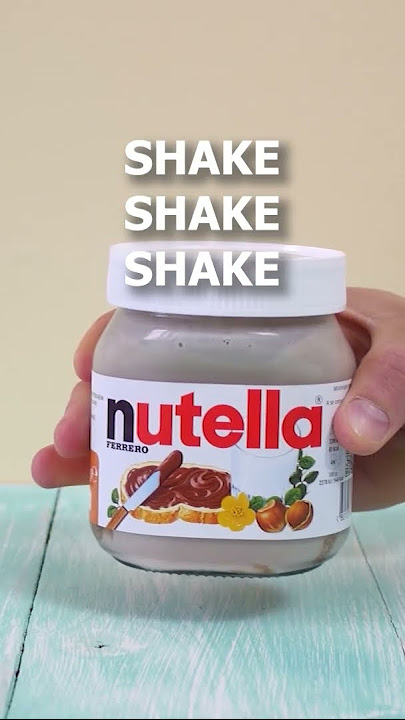 Nutella milk shake hack #shorts