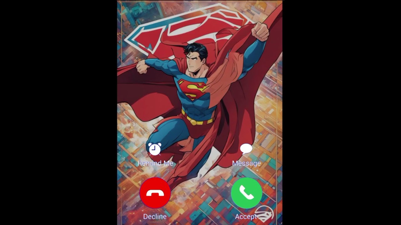 Superman calling 🦸📱: The cutest teach moment 