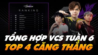 TỔNG KẾT VCS MÙA XUÂN 2021 TUẦN 6 | TEAM FLASH BUÔNG SÚNG - SIÊU KINH ĐIỂN KẾT THÚC NHẠT NHÒA