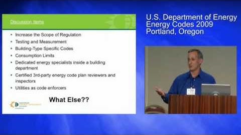 The Future of Energy Codes