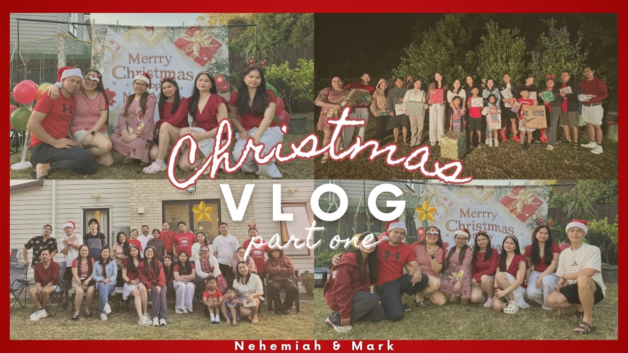 Christmas Vlog pt. 1 | Nehemiah & Mark CG Christmas fellowship