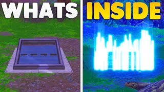 Whats Inside The Wailing Woods Bunker Fortnite Mythbusters