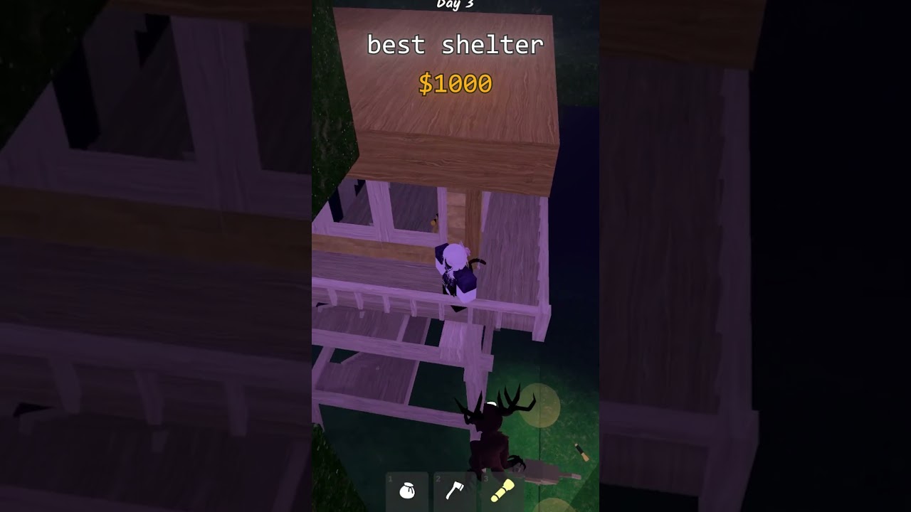 От приюта за 1 доллар до приюта за 1 миллион долларов за 99 ночей в лесу.