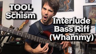Tool Bass Tone - Schism Interlude (Whammy Pedal)