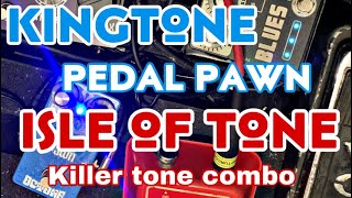 Pedal Pawn Octone + Isle of Tone ‘Luxe 66 and Kingtone BluesPower. Great tones