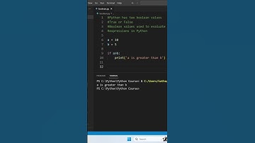 Boolean Values in Python #python # #pythonforbeginners #pythoncourseforbeginners