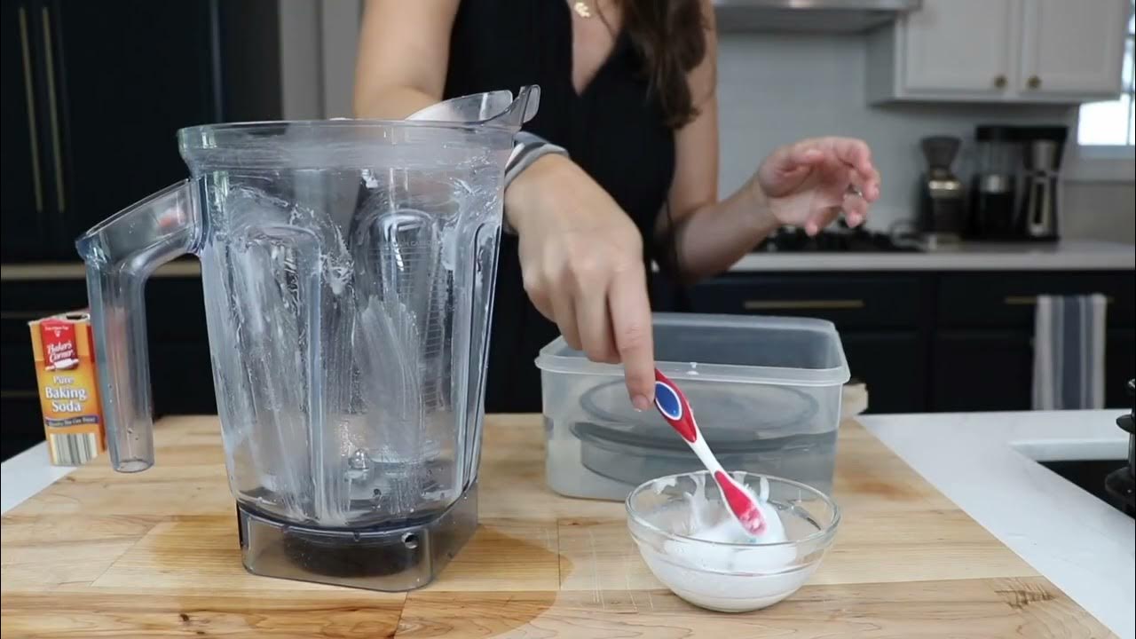 How to clean Cloudy Vitamix Easy cleaning Cloudy Vitamix Diy