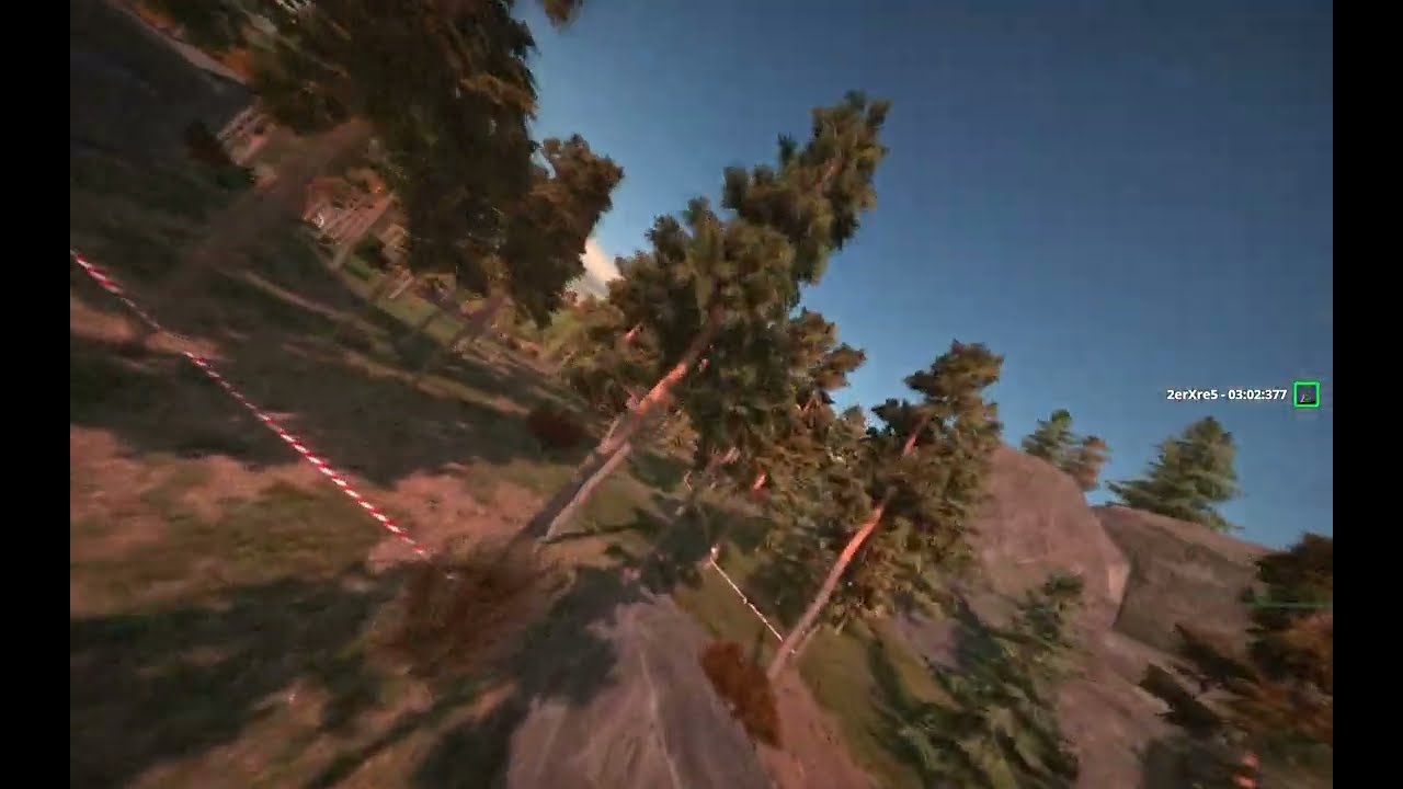 First finish of a Liftoff race (of an FPV Newbie) - Pinetree Forest