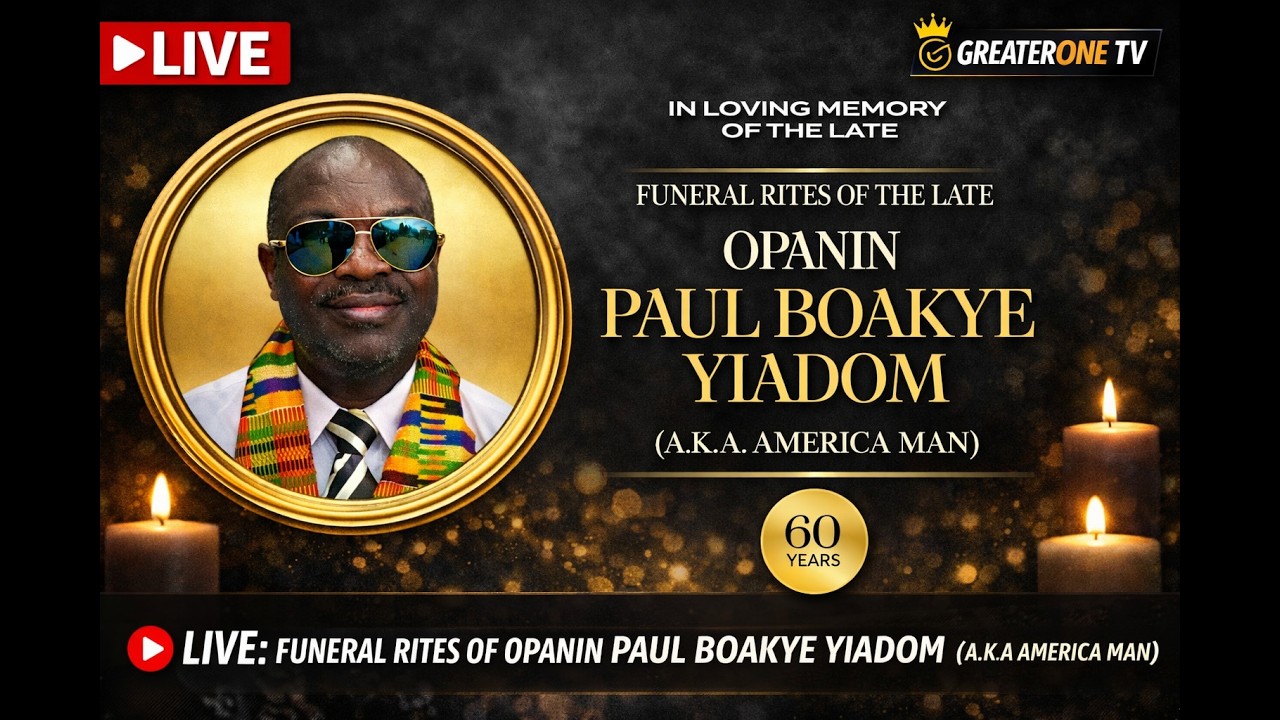 Funeral Rites of the Late Opanin Paul Boakye Yiadom (A.K.A. America Man)