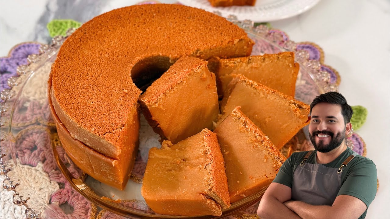 Bolo Mole de LEITE CARAMELIZADO| Receita DIFERENTE e INÉDITA | Gabriel Freitas