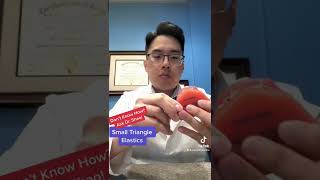 How to wear small triangle elastic - Don’t know how? Ask Dr. Shao!