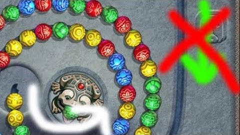 Zuma Deluxe - but Paths are Reversed