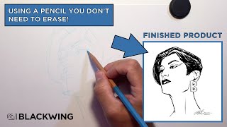 Artist Mike Hawthorne Draws Using a Limited-Edition Non-Photo Blue Pencil | Blackwing Labs