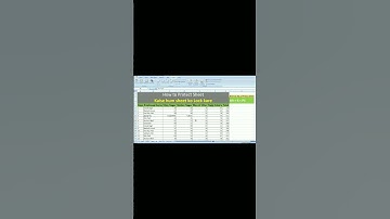 How Protect Excel Sheet Alt+R+PS  #playbutton #viral #excelsupport #support #biggboss#kapilcomedy