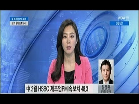   中 제조업 PMI 예상 하회 중국 경기 민감주 부정적 2014년 02월 20일