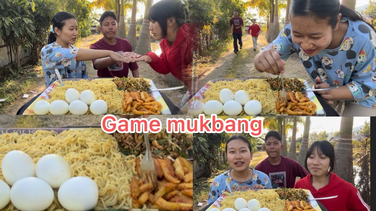 Chabagi game oina twre ngacd 😋||Manipurifunnyeating||@AniChappi