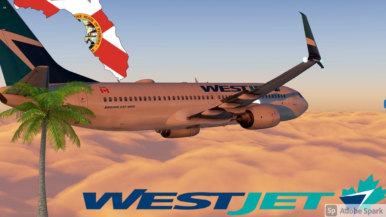 CYWG-KMCO / WestJet 737-8CT / X-Plane 11