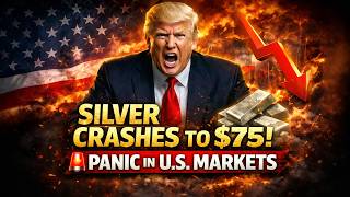 Silver Plunges to $75 — PPI Disaster, 2.8M Oz Drained, Panic Grips U.S. Markets