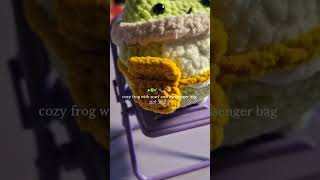 pattern from: chubbiesbyash #crochet #cute #frog #crochetideas #ideas #amigurumi #amigurumicrochet