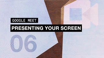 Presenting Your Screen During a Google Meeting