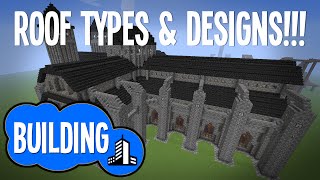 Minecraft: Roof Types & Designs