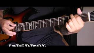 The Uglyz band -  Aaudai jadai Guitar Lesson