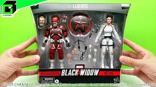 RED GUARDIAN and MELINA (Black Widow Movie) Marvel Legends UNBOXING and REVIEW