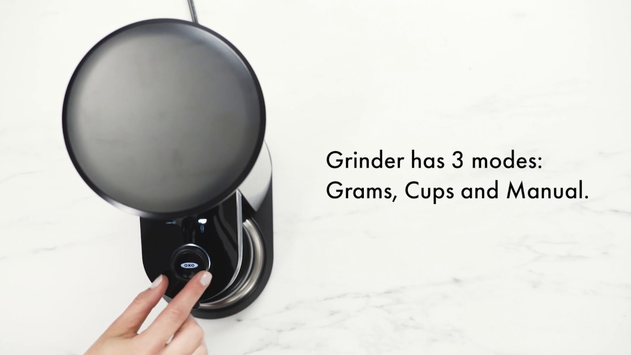 How to Use OXO Conical Burr Coffee Grinder %%sep%% %%sitename%%