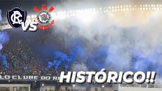 SHOW DO FENÔMENO AZUL!! Torcida do Remo x Corinthians - Copa do Brasil 2023