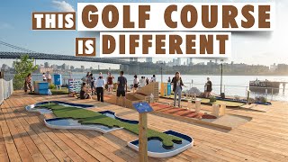 Climate change-themed mini golf course seeks to educate and entertain in NYC | Putting Green | WION