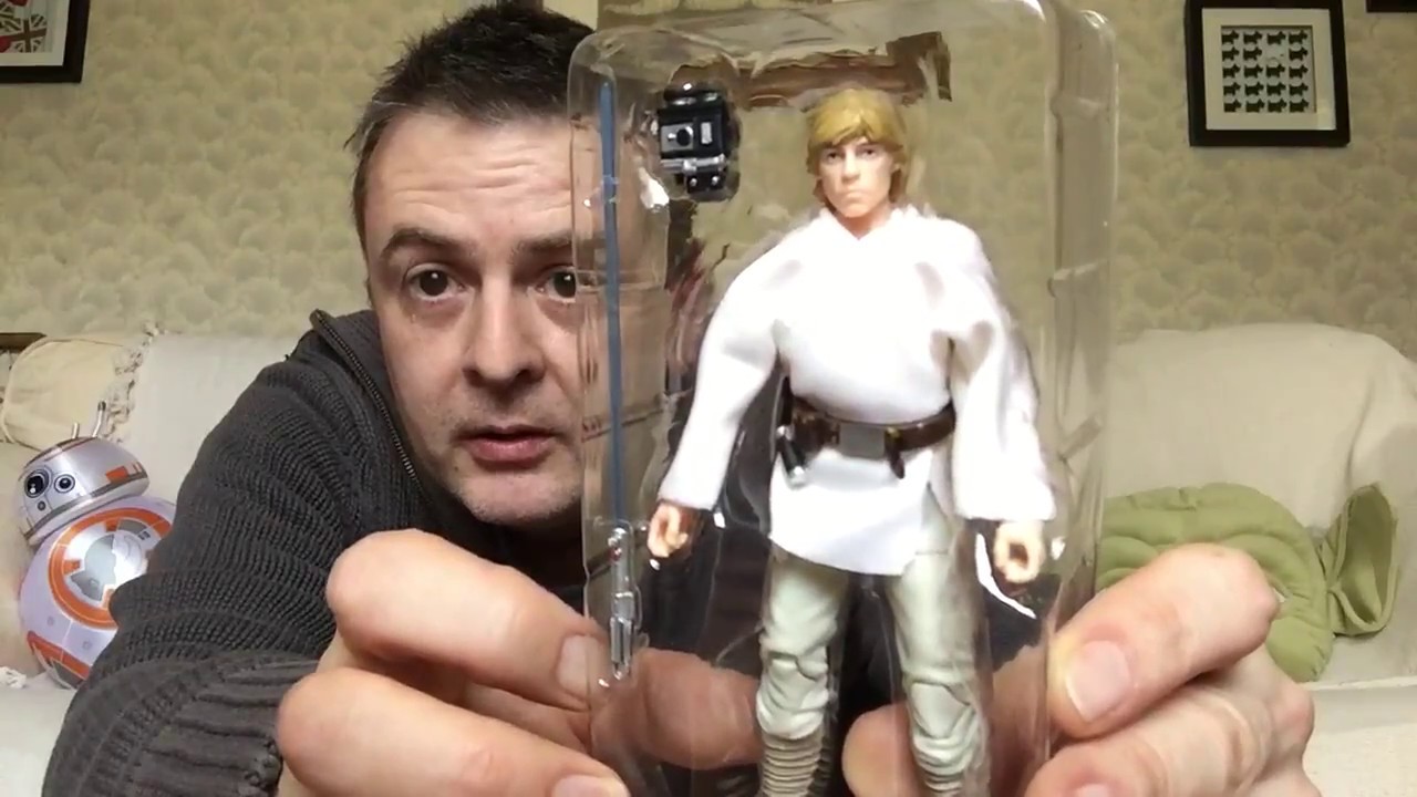 Luke Skywalker The Black Series 40th Anniversary Edition Youtube