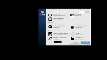 CentOS 7 Minimal Installation